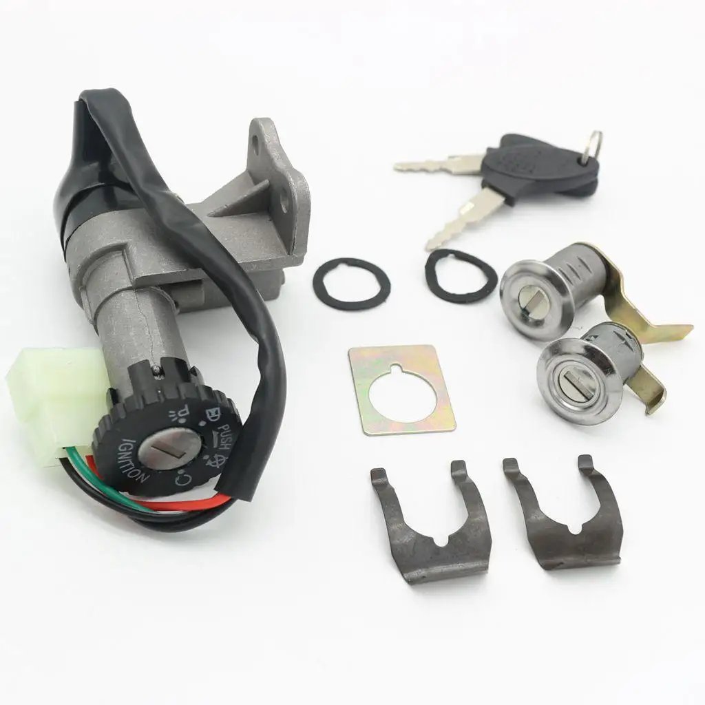 Ignition Key Switch for Chinese Scooter GY6 50-150cc Jonway