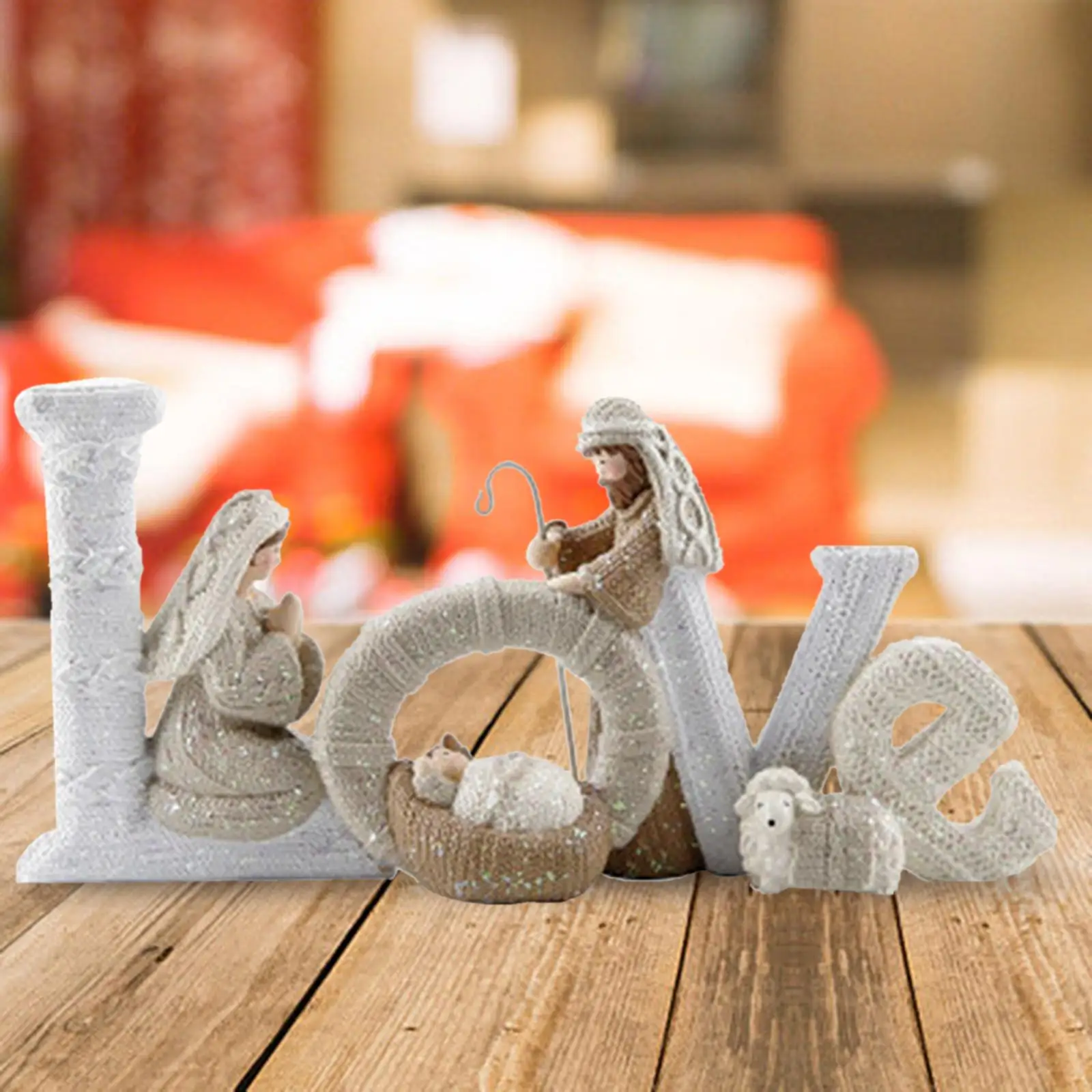 Alphabet Ornaments Table Decor Festival Wedding Decoration Table Centerpiece Crafts Holiday Gifts European Collectible Figurine