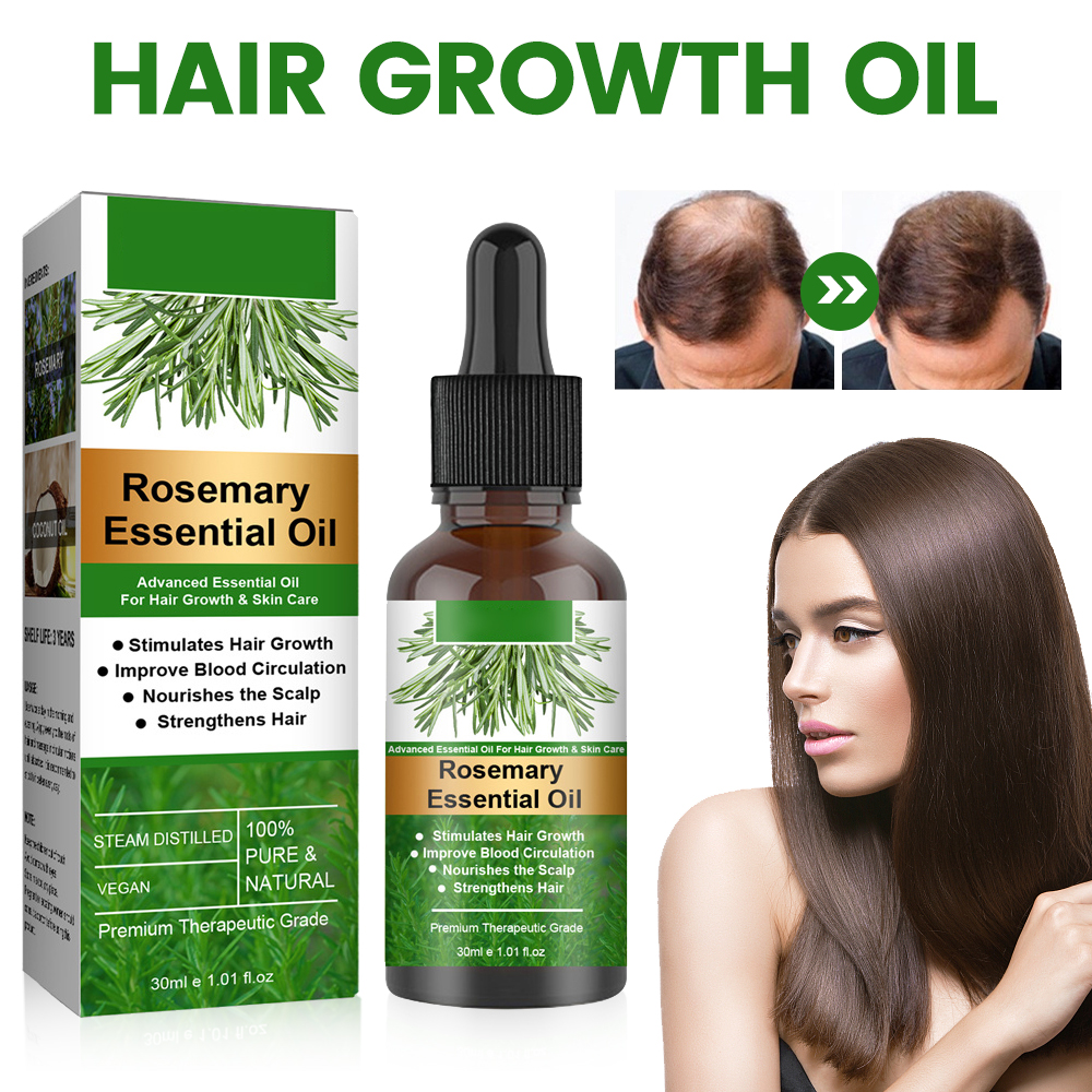 Best of 30ml Rosemary Essential Oil For Hair Rosemary Hair Faster Regrowth Oil Anti-frizz Hair Growth Anti Hair Loss Care Treatments Reviews & Tips