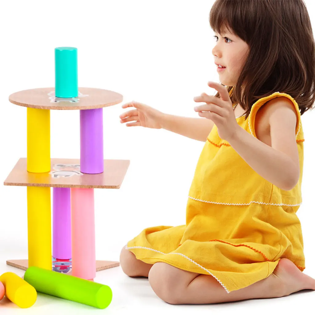 Building Blocks Toddler Puzzles Toys for Kids Over 3 Children Birthday Gifts