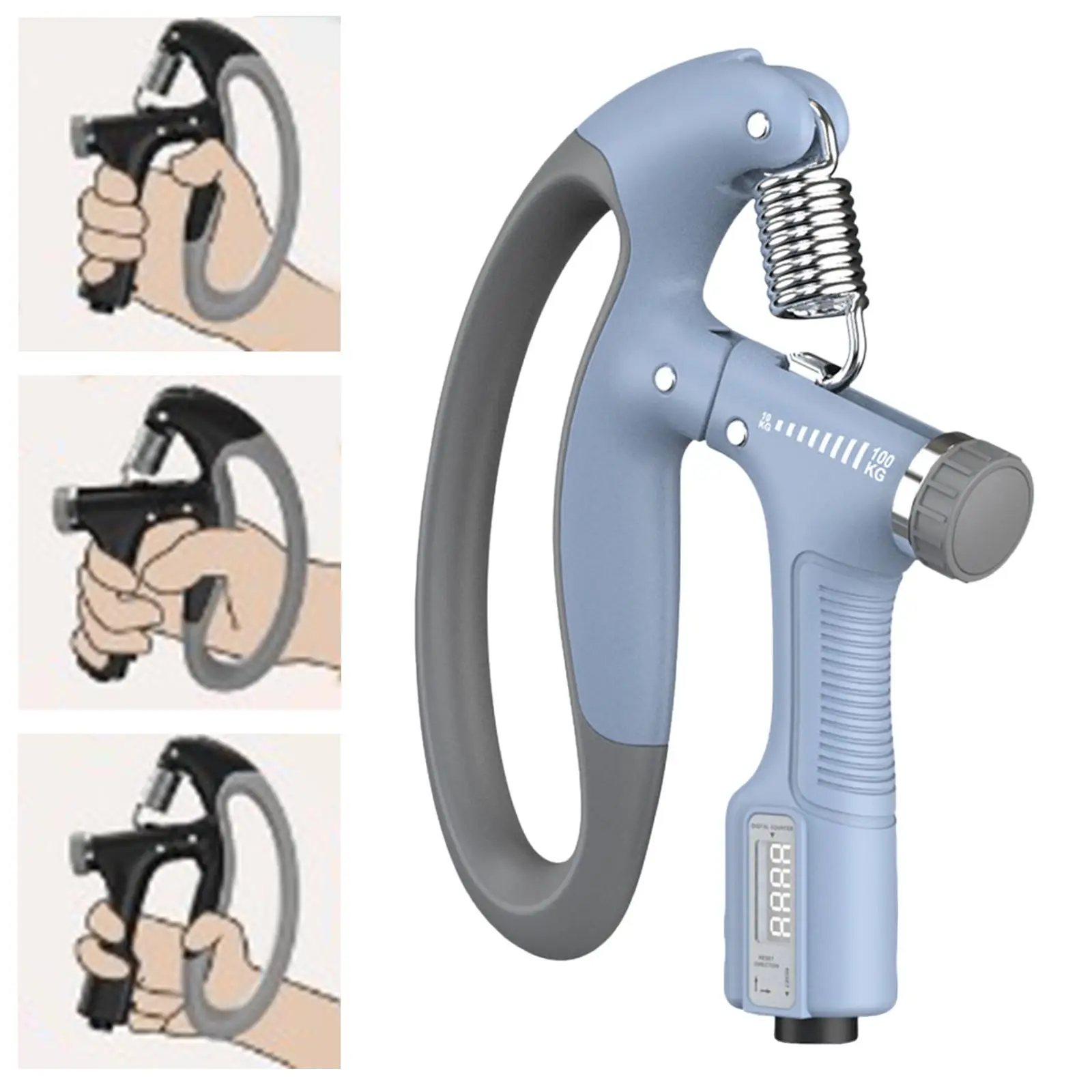 Hand grip trainer, non-slip finger stretcher, forearm trainer, heavier