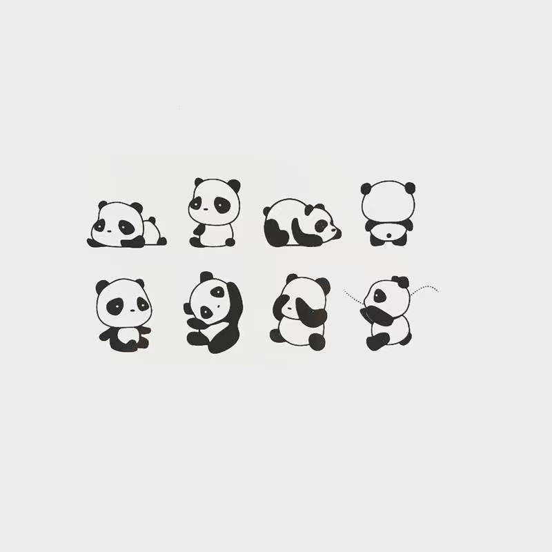 Best of Cute Panda Temporary Tattoo Stickers Arm Wrist Body Art Waterproof Fake Tattos New Design Animal Tatoos Flash Decals Reviews & Tips