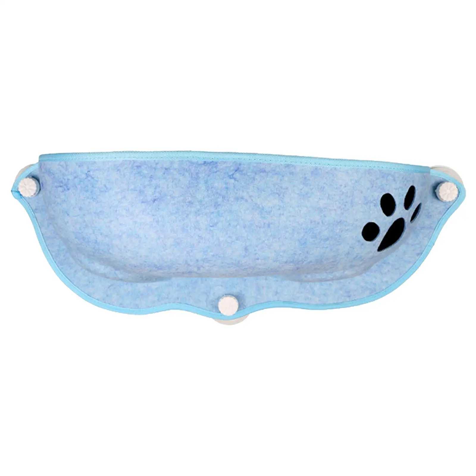 Cat Window Perch Suction Cup Hanging Felt Basking Bed Window Mounted Cat Bed