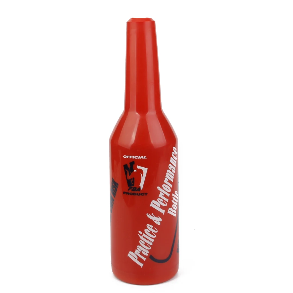 Cocktail Drink Shaker Flair Bartender Practice Training Bottle-Red