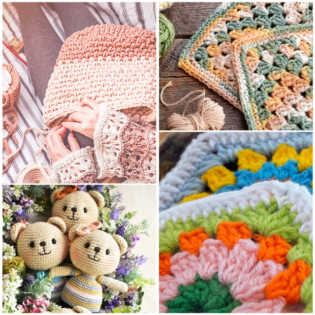 TPRPYN Strawberry bag Crochet Kit with yarn knitting Jacquard Handbag  Crocheting kits beginner handmake shoulderbag DIY set