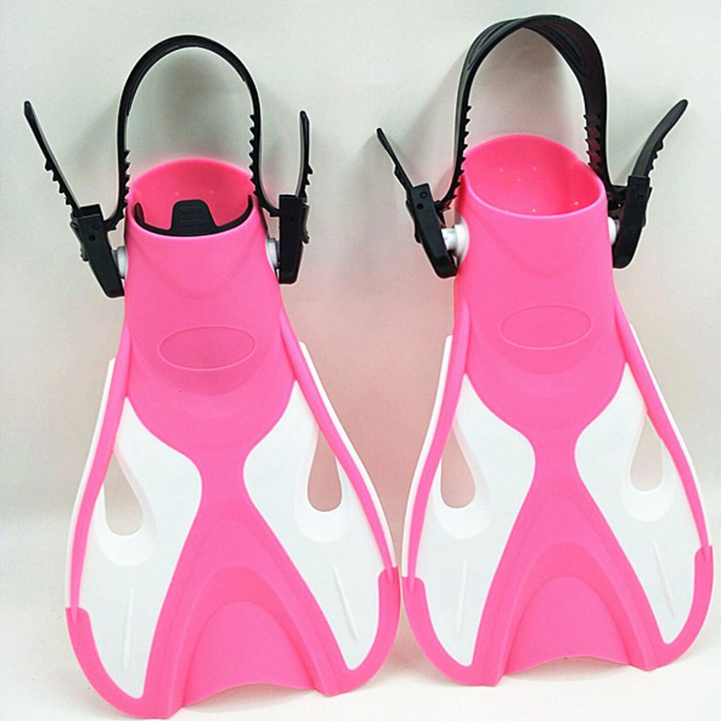 1 Pair  Swim  Floating Training  Flippers with Adjustable Open  for Swimming Diving Water Sports