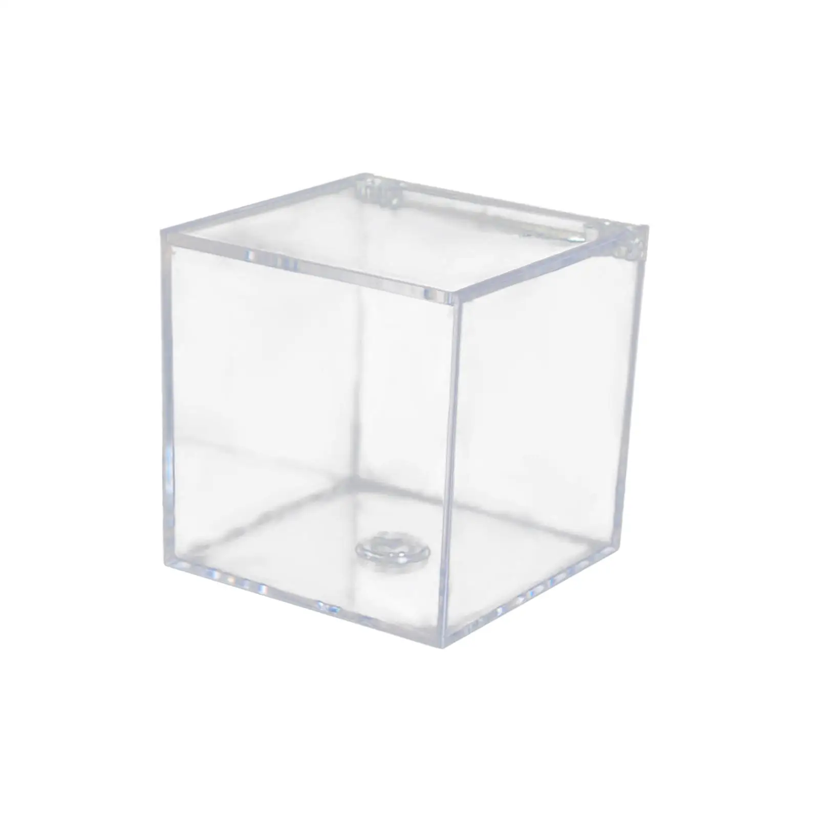 Acrylic Clear Box Gift Box with Lids Jewelry Box storage Box for Tiny Jewelry Centerpiece Cosmetics Birthday Decoration