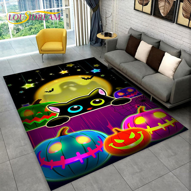 Alfombra grande con dibujos de gatos en 3D, alfombra para sala de estar,  dormitorio, sofá, felpudo, decoración de cocina, alfombra antideslizante  para niños – Los mejores productos en la tienda online Joom