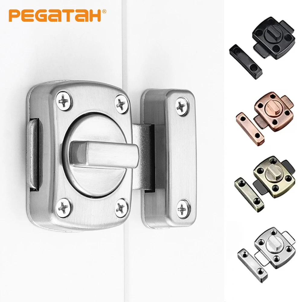 Description Picture 2 of itemPrivacy WC Latch Vacant Engaged Door Lock Toilet Shower cubicles & Bathroom Turn Twist Bolt Privacy Catch Latch
