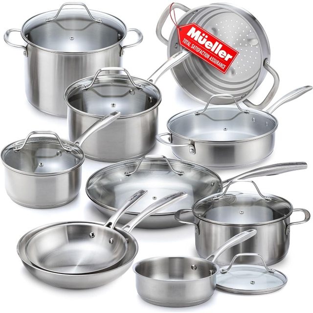 Mueller Stainless Steel Cookware Reviews: Top Picks & Tips