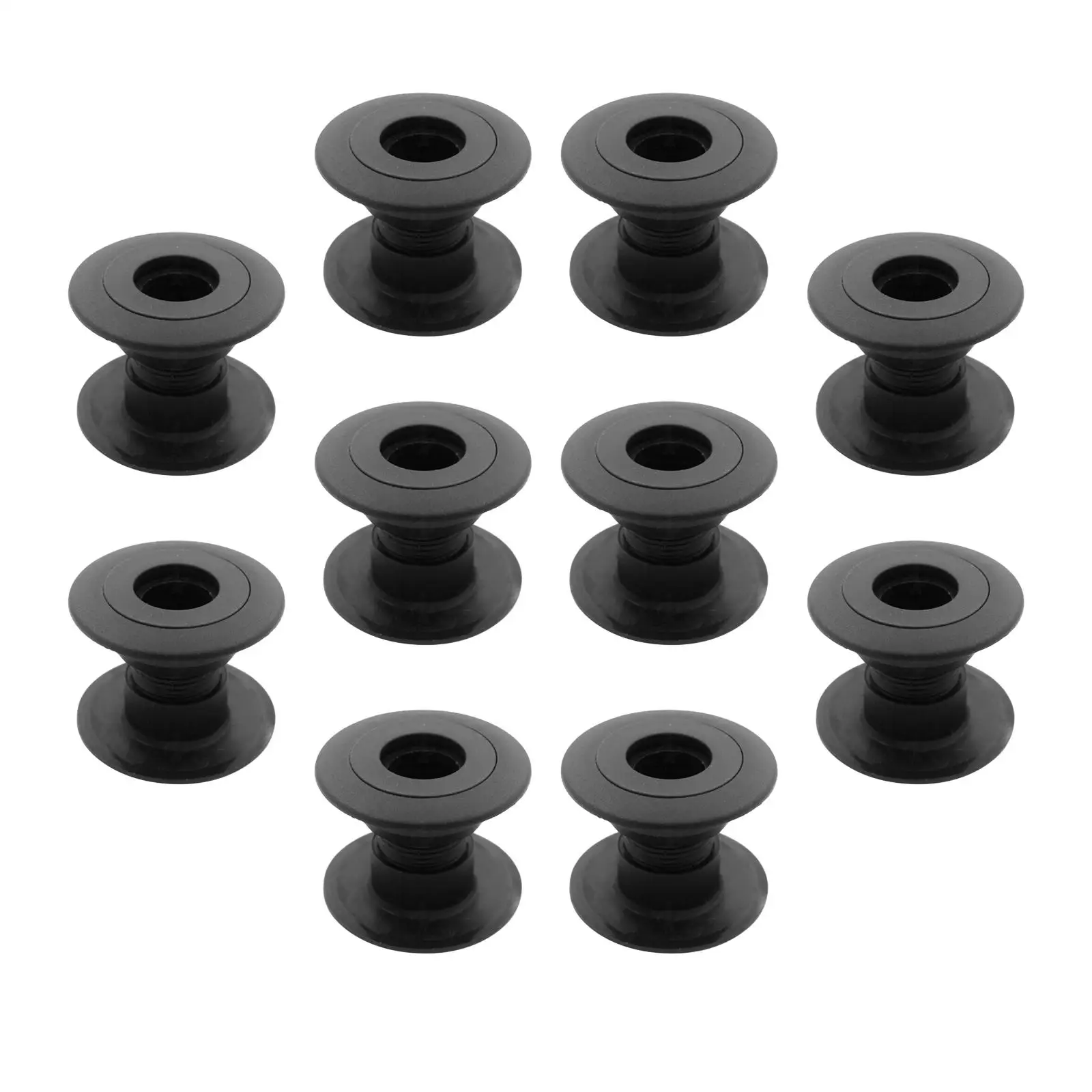 Table Football Bearing Rods, Threaded Structure, Soccer Games Foosball Bushings, for Standard Foosball Tables Accessories