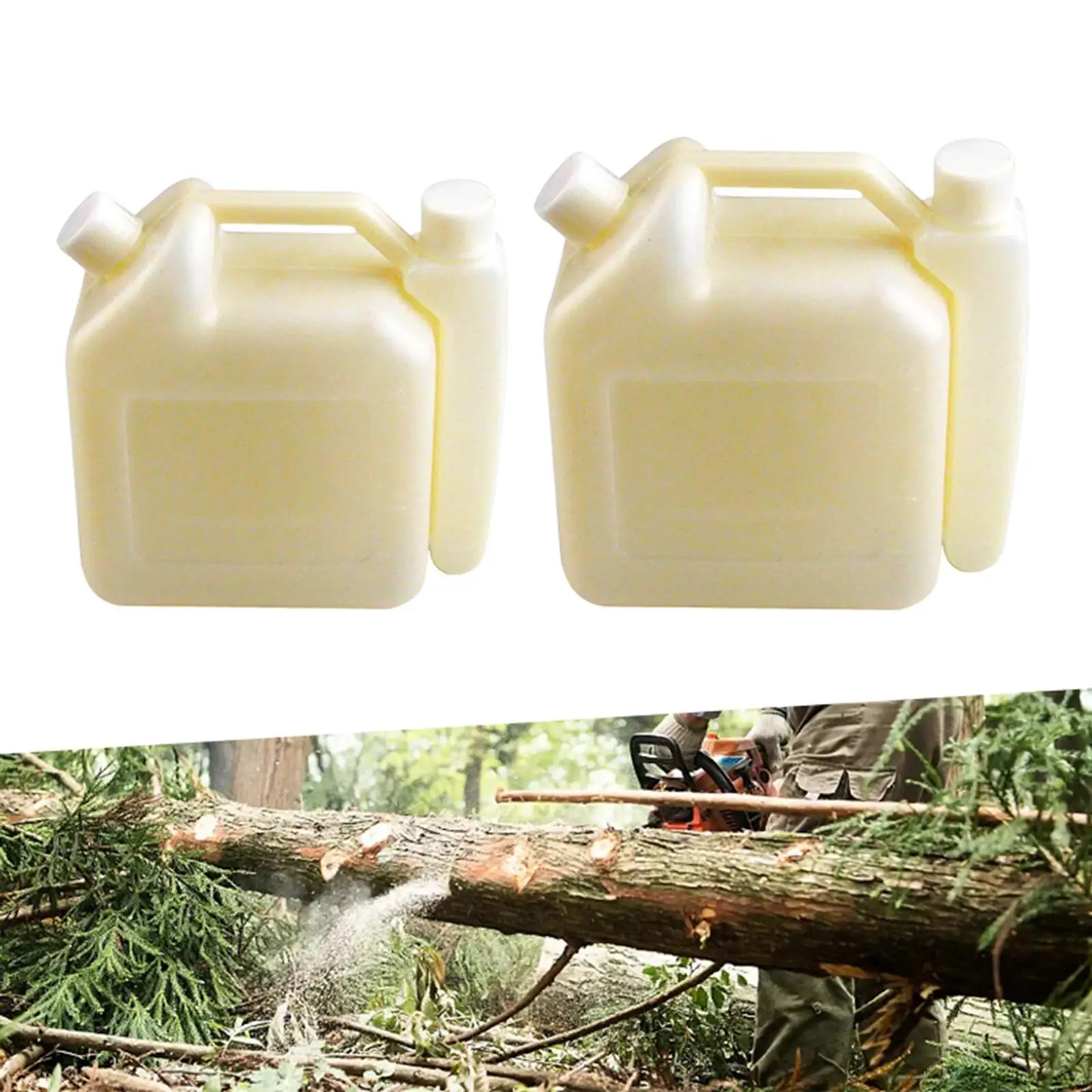 Chainsaws Gasoline Fuel Mixing Bottle 25:1 50:1 Big Capacity Universal Fuel Tank for Trimmer Brushcutters Lawn Mowers Parts