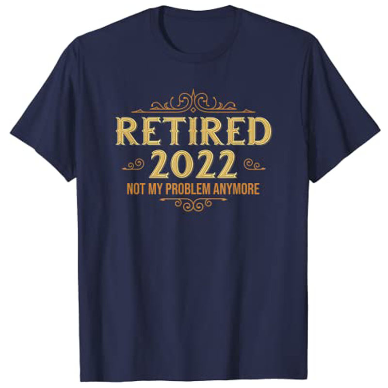 Tops Retired 2022 Funny Retirement 2022 Gifts for Women Cute Pink T ...