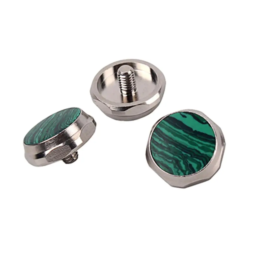 3x trumpet repair parts buttons musical instrument trumpet parts malachite