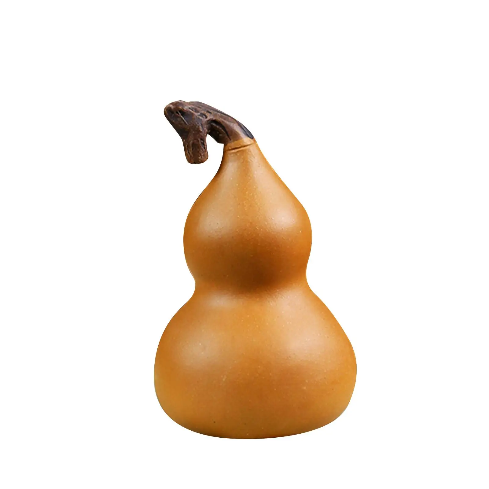 Gourd Statue Artwork Figurine Crafts Tea Pet Accessories Tea Table Figurine for Bookcase Bedroom Desktop Tearoom Office