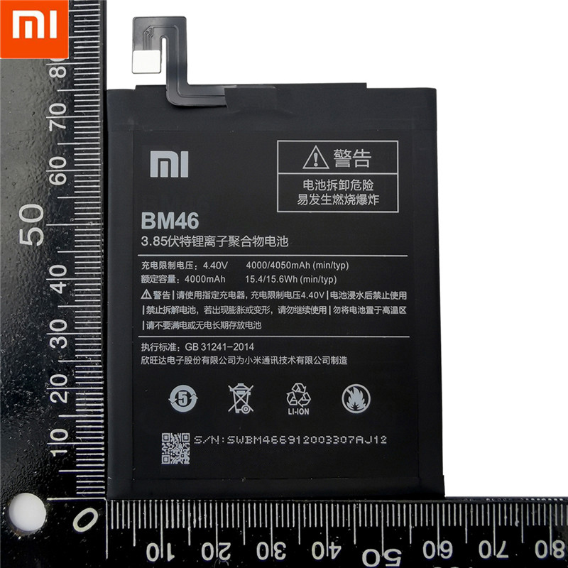 BM46 Bateria Real 4050mAh Para Xiaomi Redmi