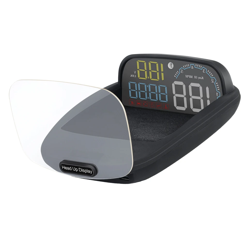 Head-Up Display OBD2 Hud PC600  W/ Mirror Projection Digital Car  Projector