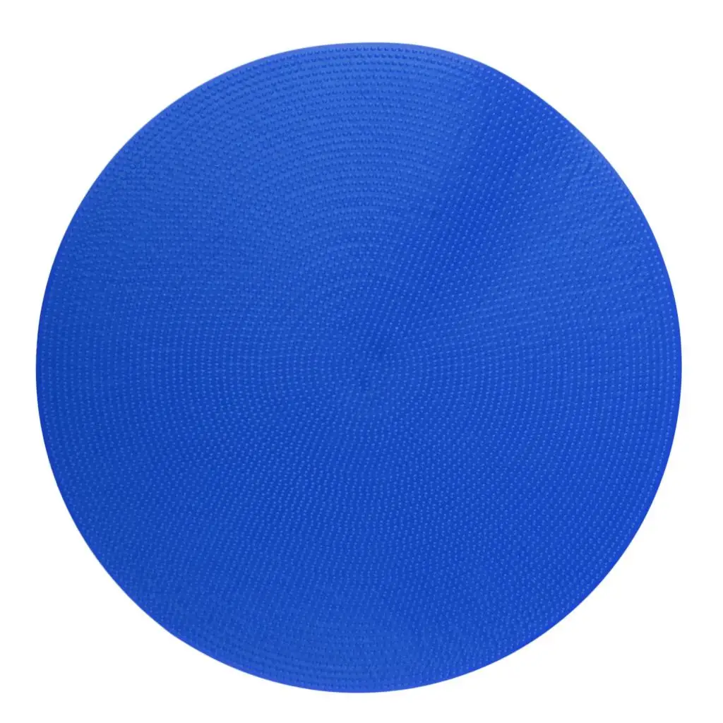 5x Sports  Markers Flat Field Cones Soccer Basketball Floor s - Blue