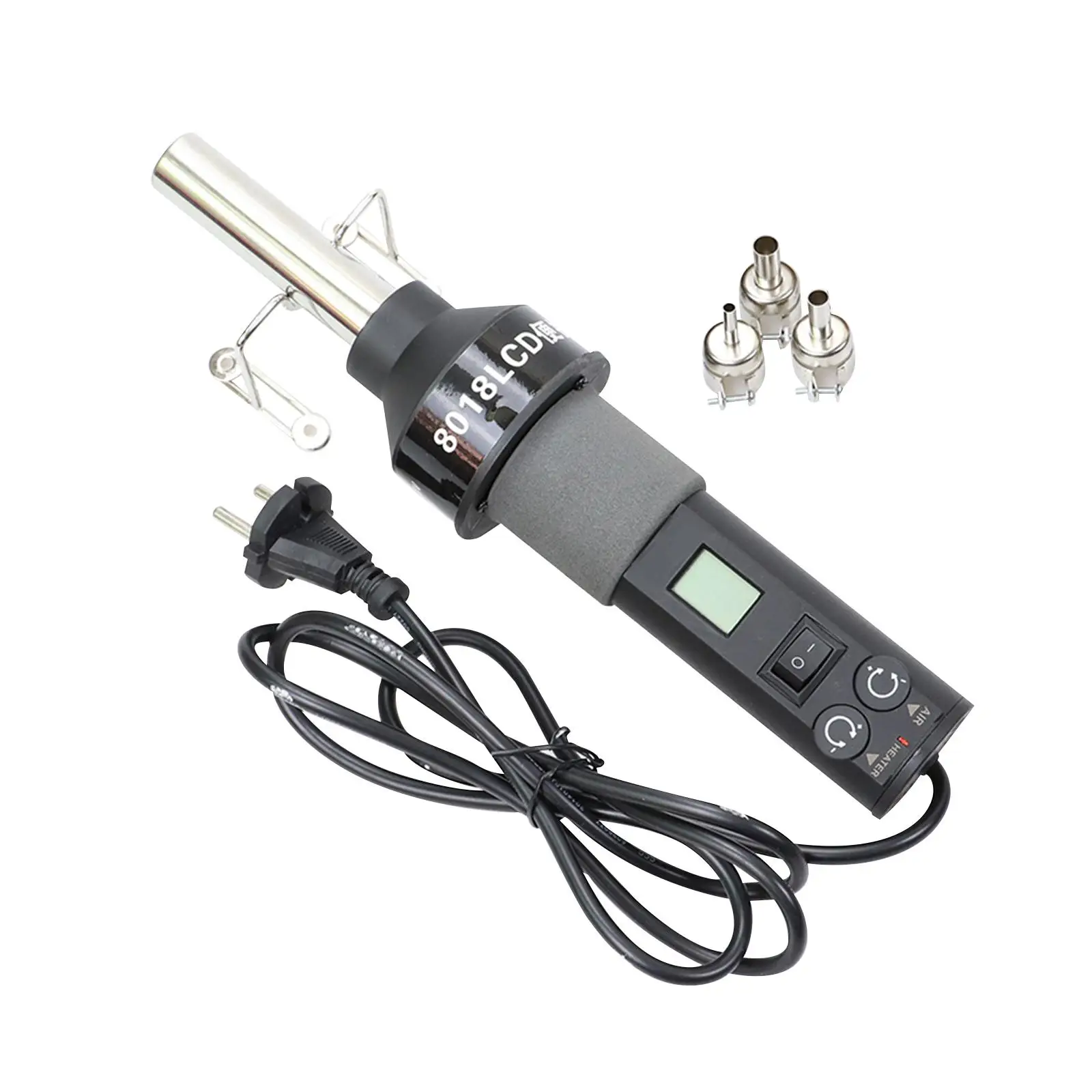Hot air 110V Temperature Controlled Quick Heat for Rubber Stamp with Nozzle fast heating Handheld Hot air Mini Heat Tool
