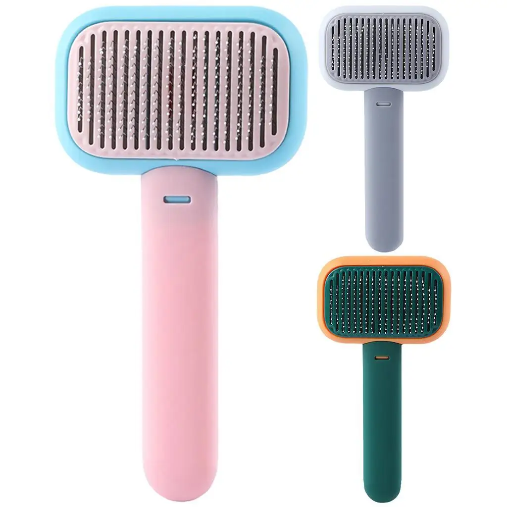 Pet Grooming Brush Key Removal Loose Professional Cats