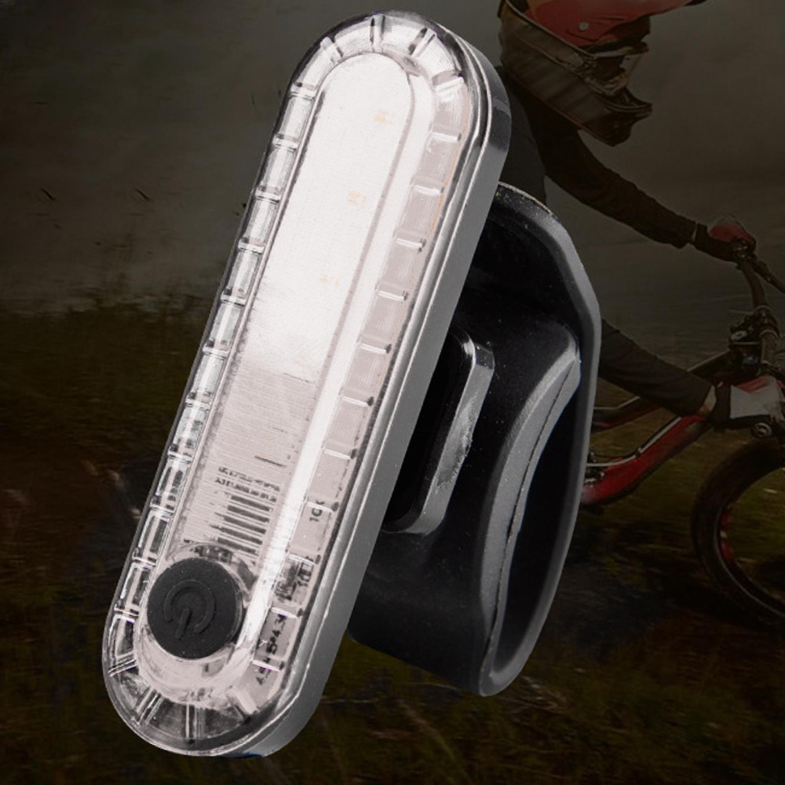 Super Bright Rear Bike Light Waterproof Lamp Easy to Mount 4 Light Modes Rechargeable Safety for Cycle Kids Cycling Women MTB