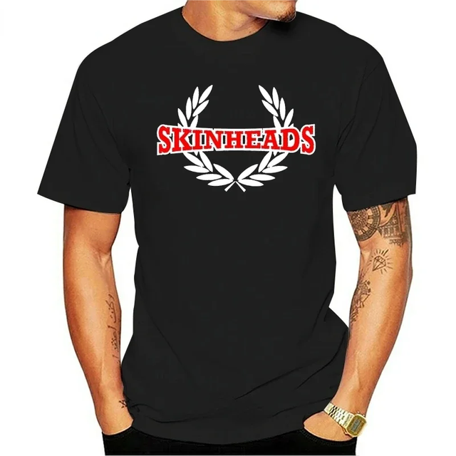 Camiseta Skinhead Oi | Streetwear Camisetas | Men's Punk T-shirt