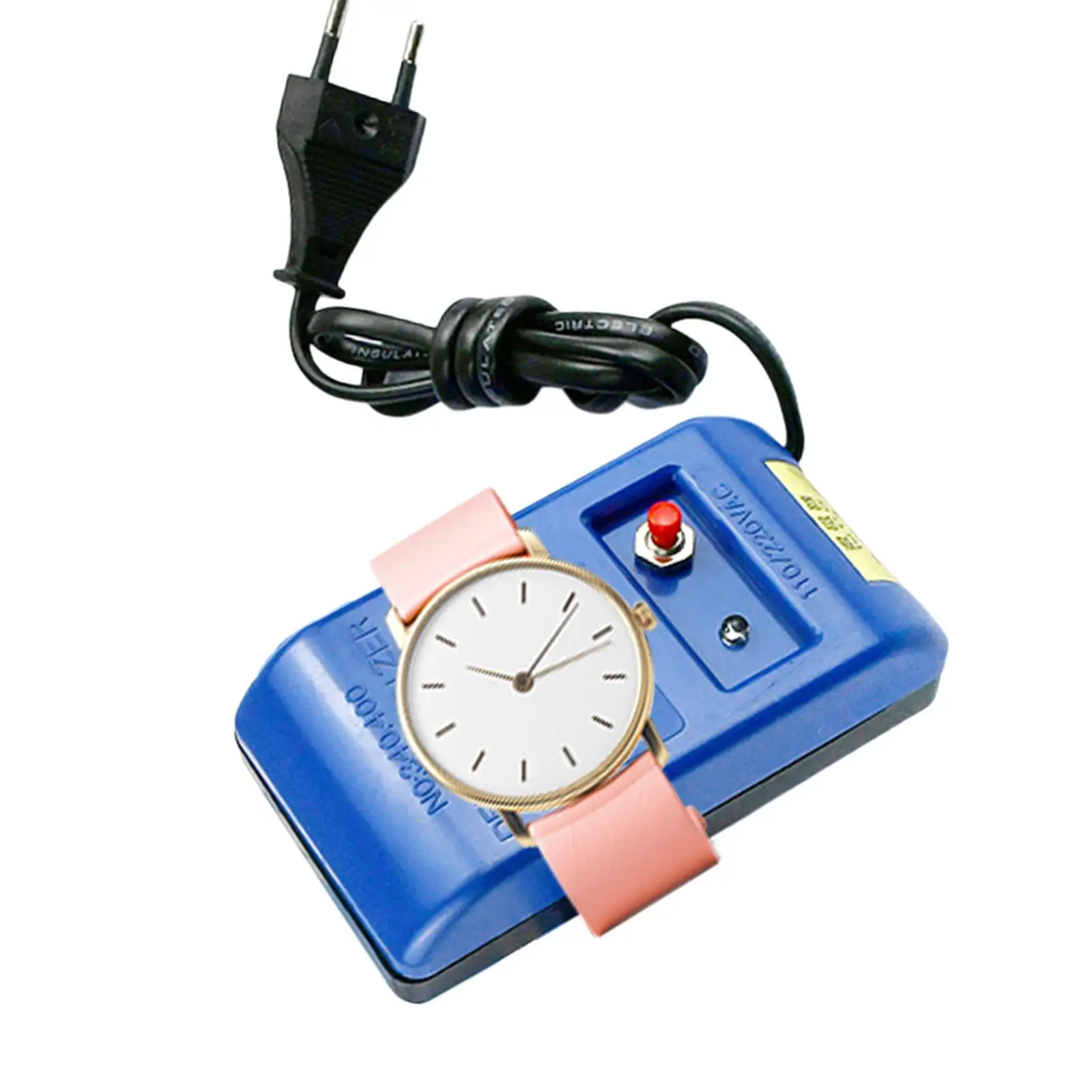 Watch Demagnetizer EU Plug Watch Repair Degaussing Tool for Watch Shop Quartz Watch