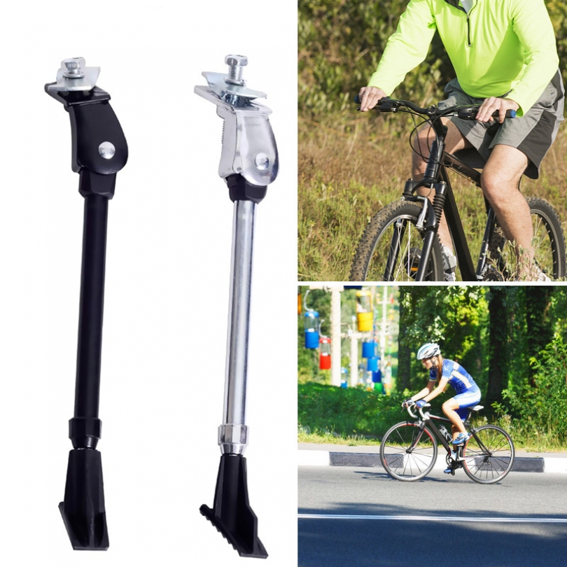 Description Picture 2 of item28CM Bike Kick Stand Aluminum Alloy Adjustable Bike Support Foot Brace Kickstand Kick Stand for MTB Road Bicycle Cycling Parts