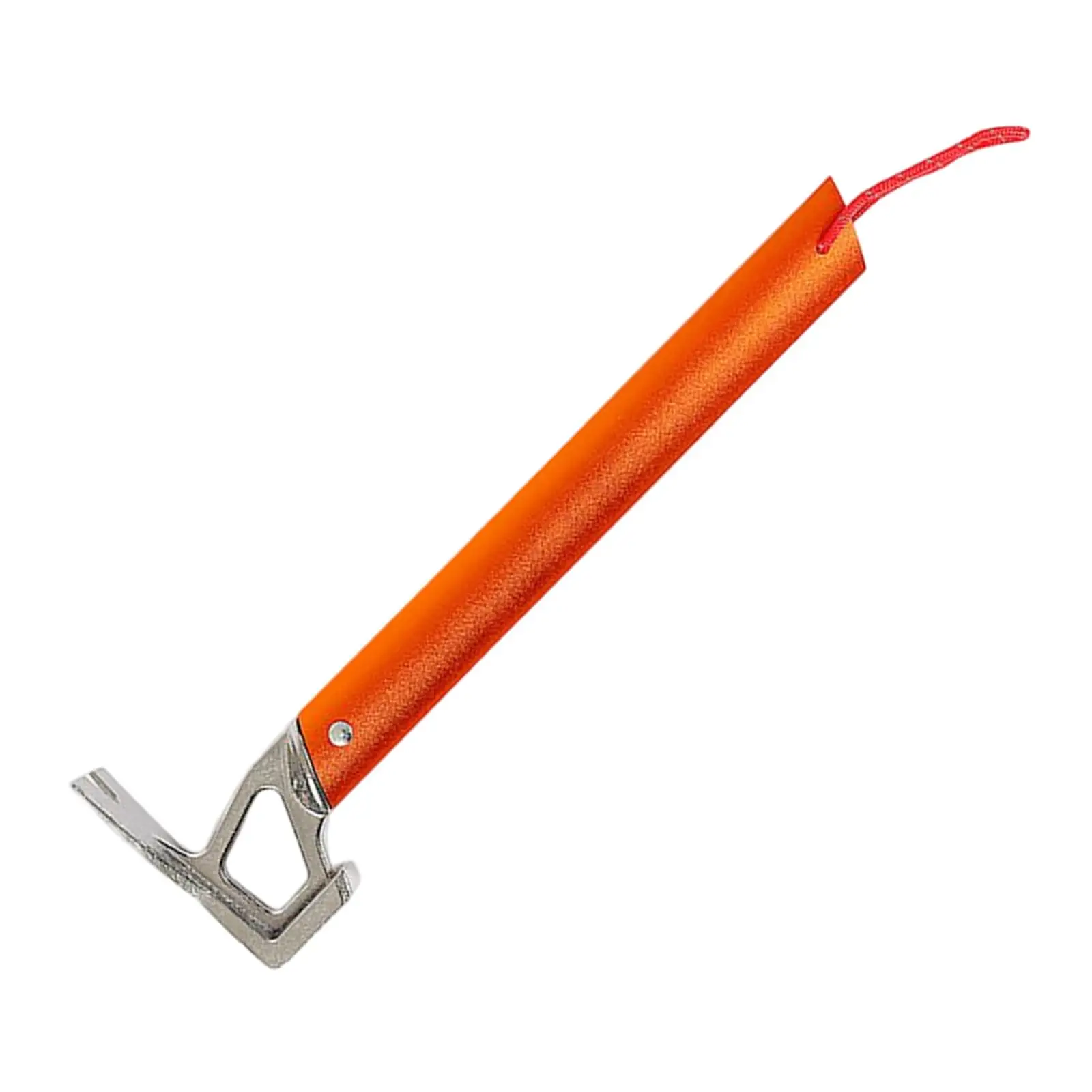 Multifunctional Tent Peg Hammer Puller Aluminum Alloy Accessories Driver Heavy Duty Nail Extractor for Camping Hiking Fishing