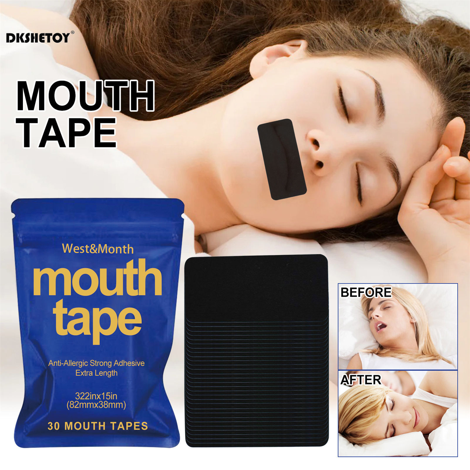 Best of Snoring Strips Strong Adhesive For Kids Adult Stop Snoring Mouth Tape Breath Nasal Strips Aid Stop Snoring Nose Patch Devices Reviews & Tips