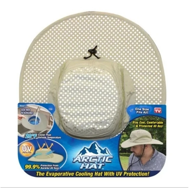 Hot Selling Arctic Hat Cooling Ice Sunscreen Hydro Cooling Bucket Hat With  UV Protection Keeps You Cool Protected