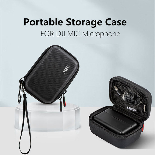 Étui Silicone Ultra-mince Pour DJI Mic Mini - Protection Anti-choc Et Anti-rayures - Léger Et Portable - Noir