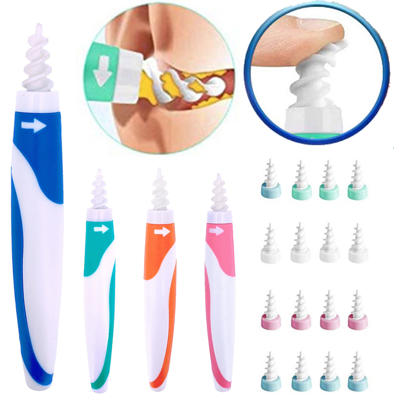 Best of Soft Ear Cleaner Ear Wax Remover Tool Spiral Silicone Earwax Cleaning Kit Ear Care Tools Ear Picker Earwax Spoon Medical Otoscop Reviews & Tips