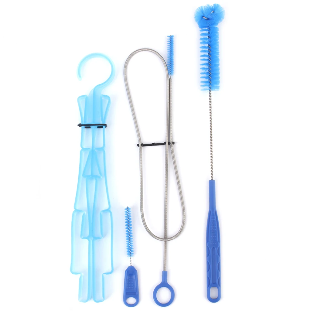 4 in 1 Portable Cleaning Brushes Kit Cleaning Tool For Hydration Water Bladder Tube Pipe