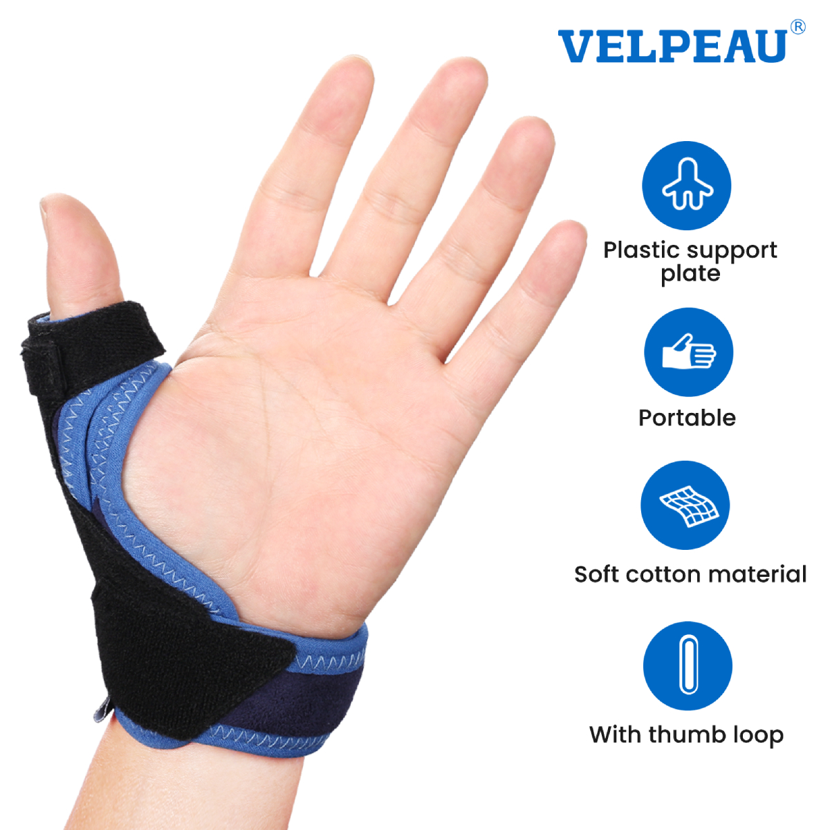 Best of VELPEAU Thumb Splint Support For Tenosynovitis Pain And Arthritis Octopus-Shaped Thumb Brace Orthosis For Right And Left Hand Reviews & Tips