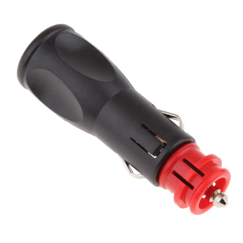 10X 12V 24V 8A Male Car Lighter Socket Plug Connector On Off Switch