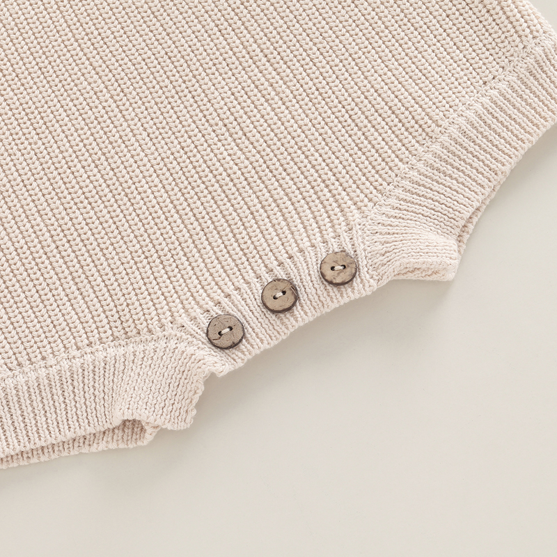 Nombre 6, Kleinkind Baby Pullover Junge Mädchen Winter Kleidung Stricken Oversize Strampler Warme Rundhals Langarm Top