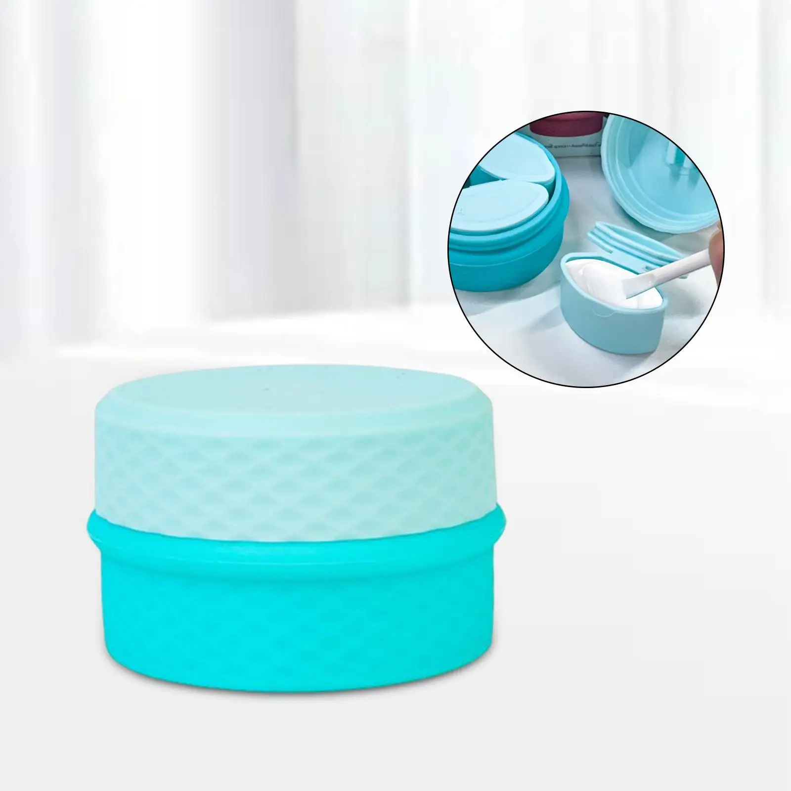 Cosmetics Cream Jars Makeup Sample Containers for Travelling Luggage Handbag