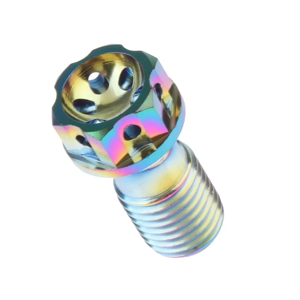 Titanium     Banjo     Bolt     M10x1  .  25mm     for               Cylinders  ,   Brake     Calipers