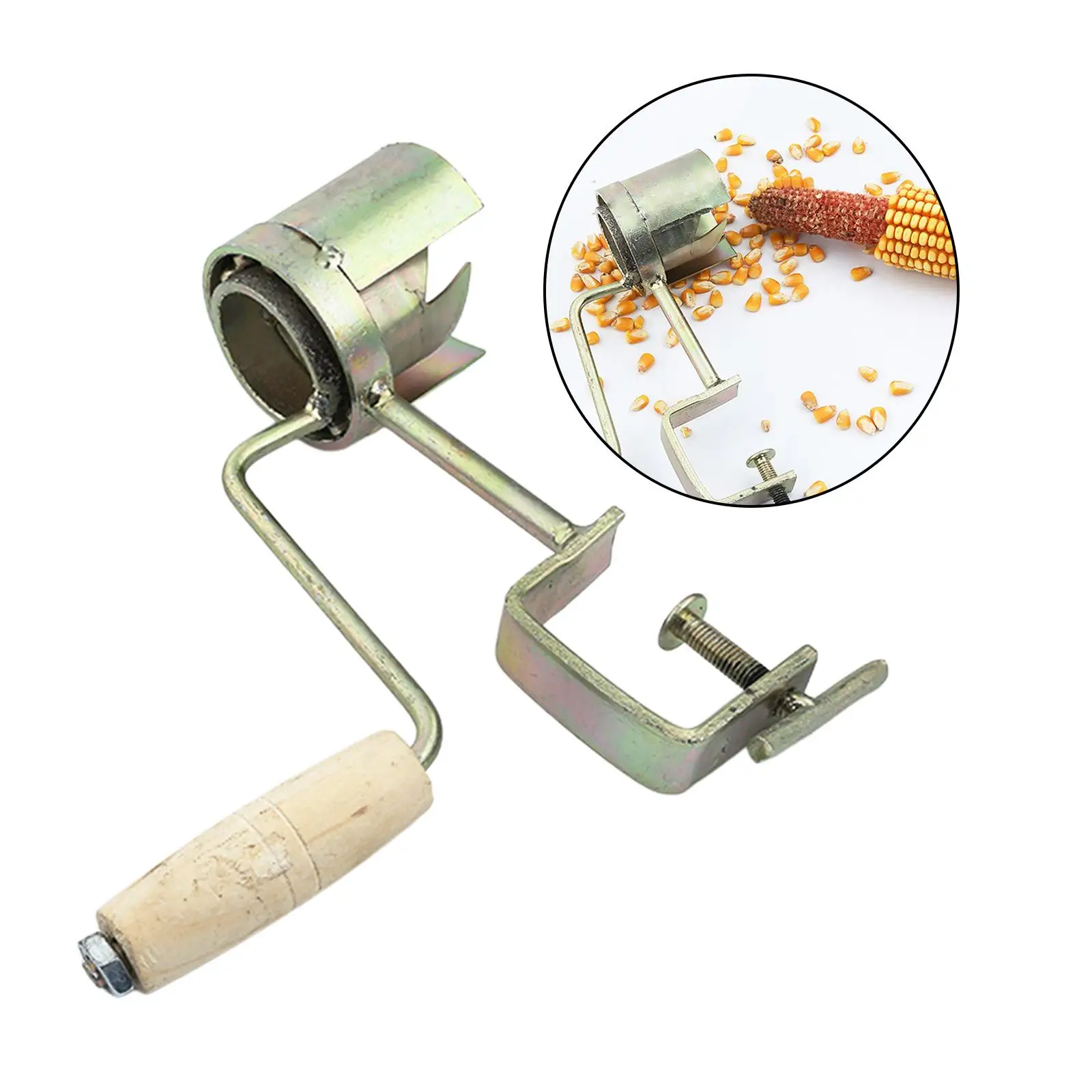 Manual Household Manual Corn Thresher, Corn Peeling Machine for Plucking