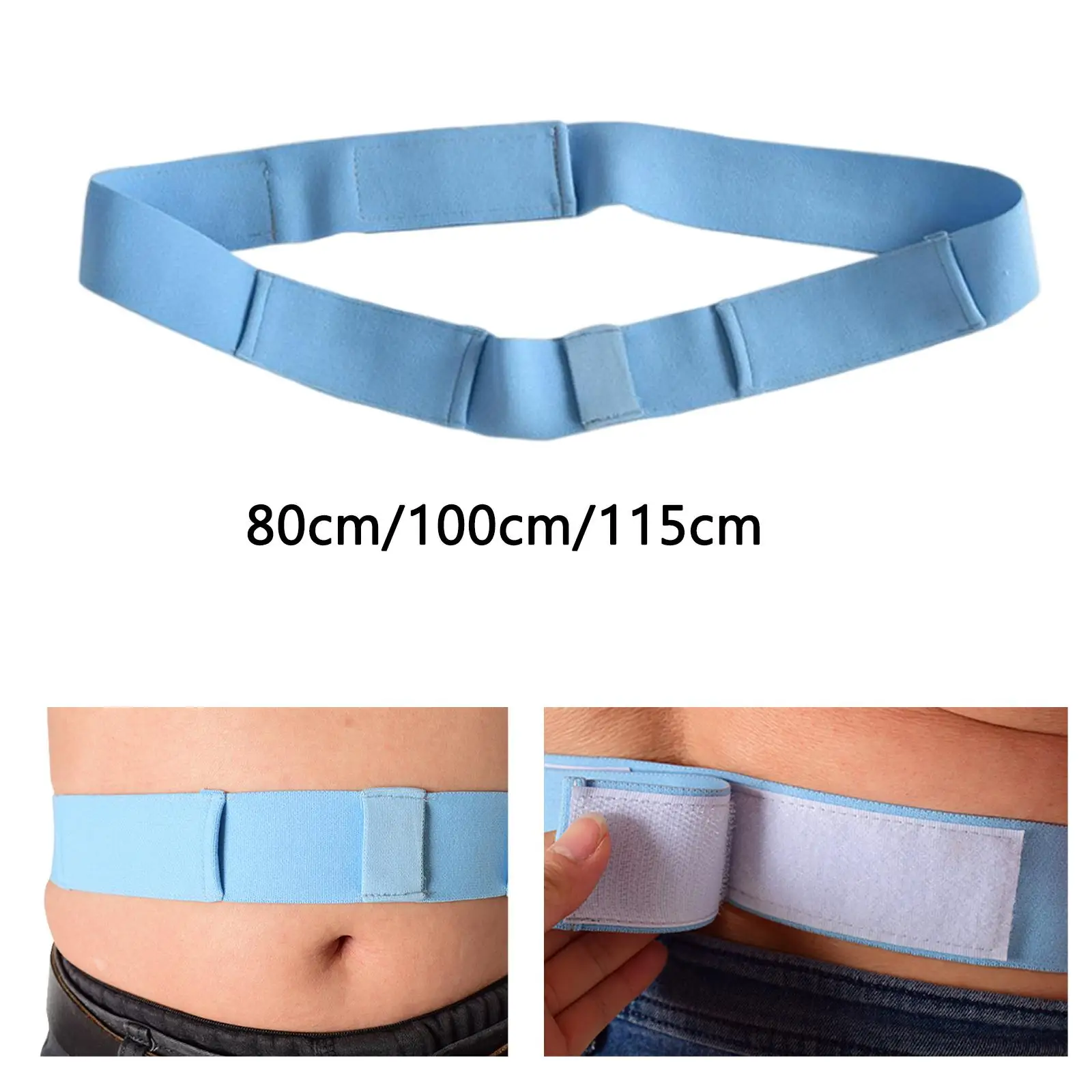 Abdominal Dialysis Belt Porous Mesh Holder for Peritoneal Care Protection