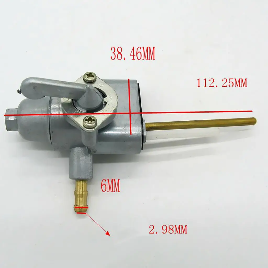 Motorcycle Fuel Tank Petcock Tap Switch Assembly for /