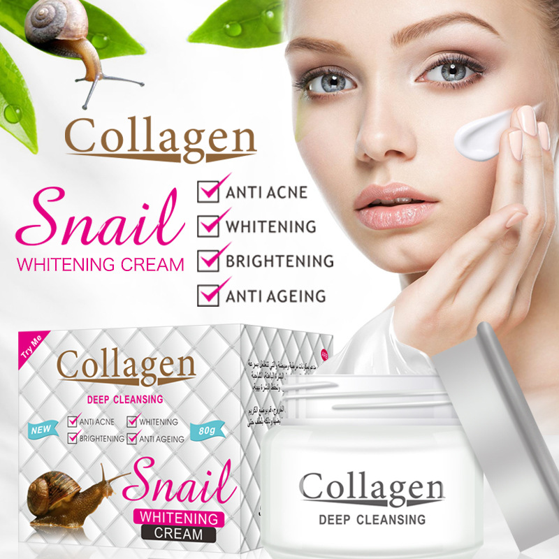 Best of Snail Collagen Whitening Face Cream Moisturizing Face Skincare Creams Anti-aging Anti Acne Anti-wrinkle Facial Cream Skin Care Reviews & Tips