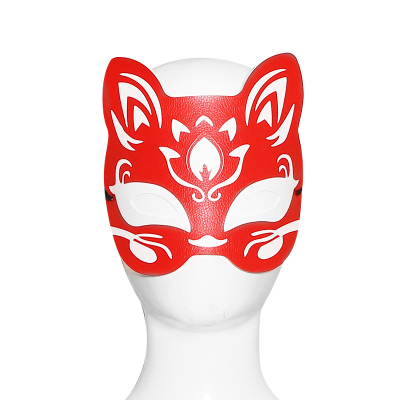 Fox Eye Sm Role Play Mask Leather Accessory For Adults_voghion.com