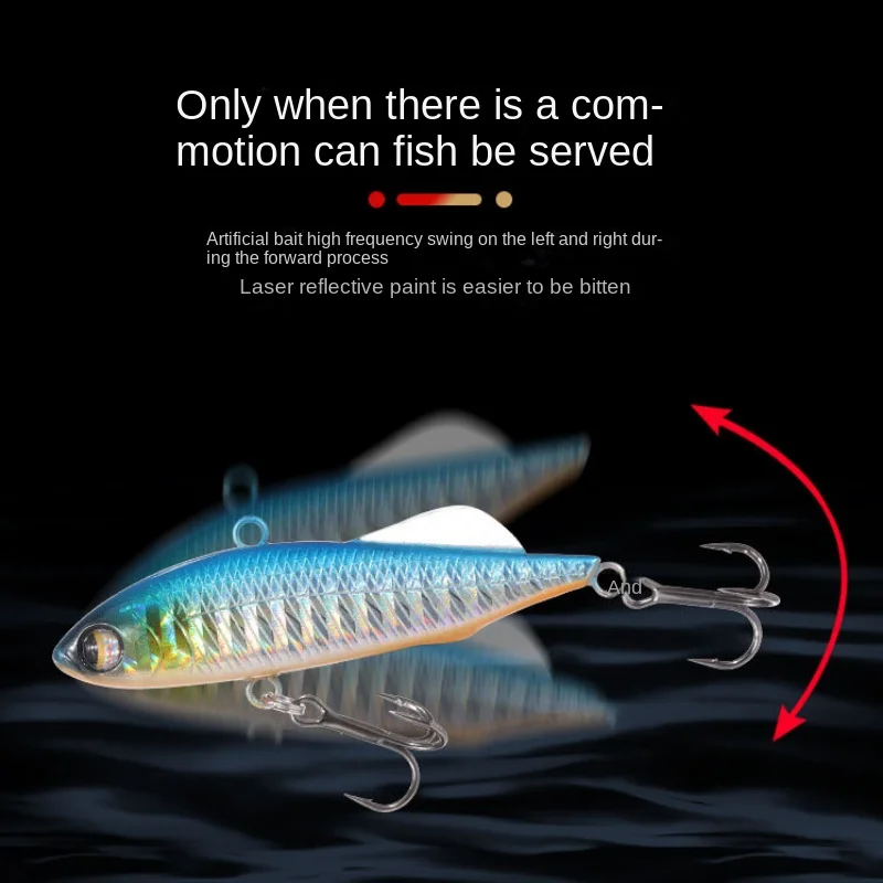 Experimente la emoción de la pesca con nuestro cebo artificial de alta frecuencia diseñado para una fácil mordedura y una mejor visibilidad submarina