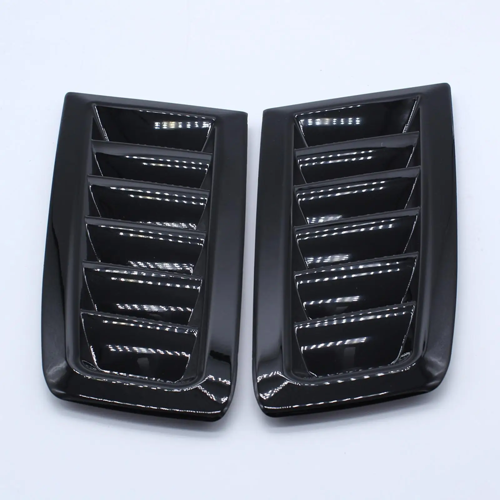 2Pcs Car Hood Vent Scoops Exterior Parts Durable Auto for Ford Focus RS
