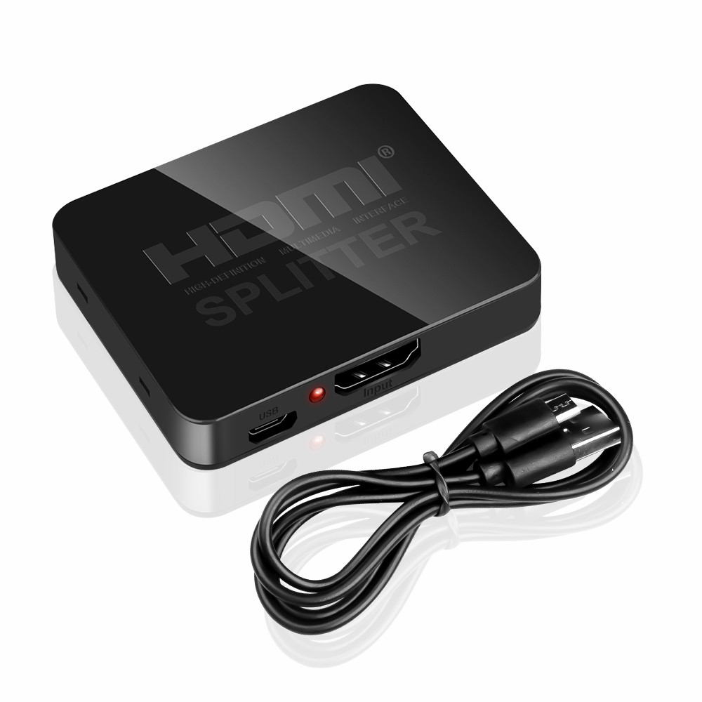 Title 9, 4K HDMI Splitter Full HD 1080p Video HDMI Switc...