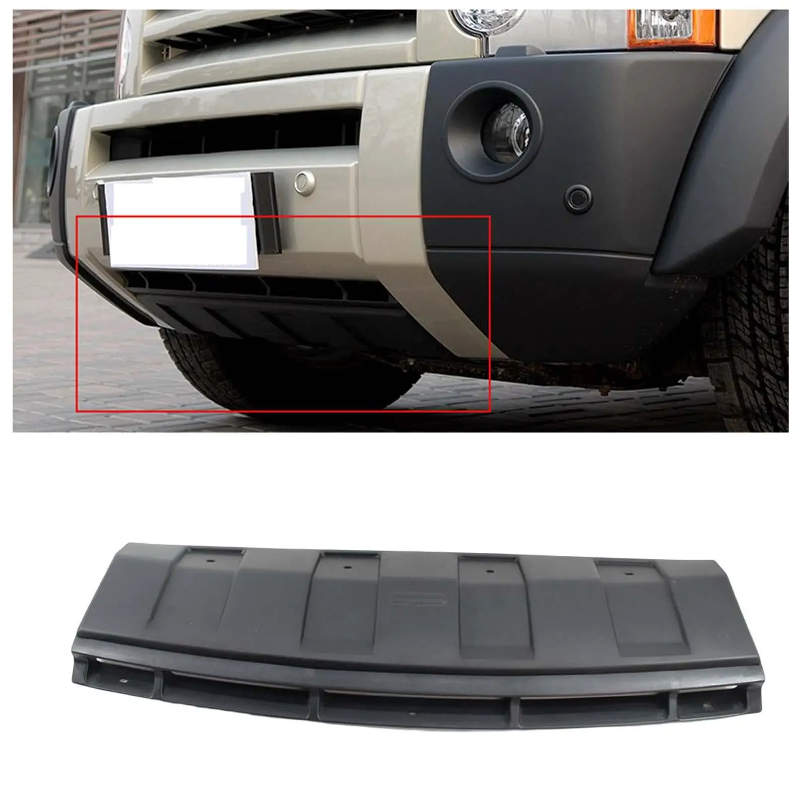 Plastic Tow Eye Cover Front Bumper Fit for Land Rover Discovery 3 LR3 05-09