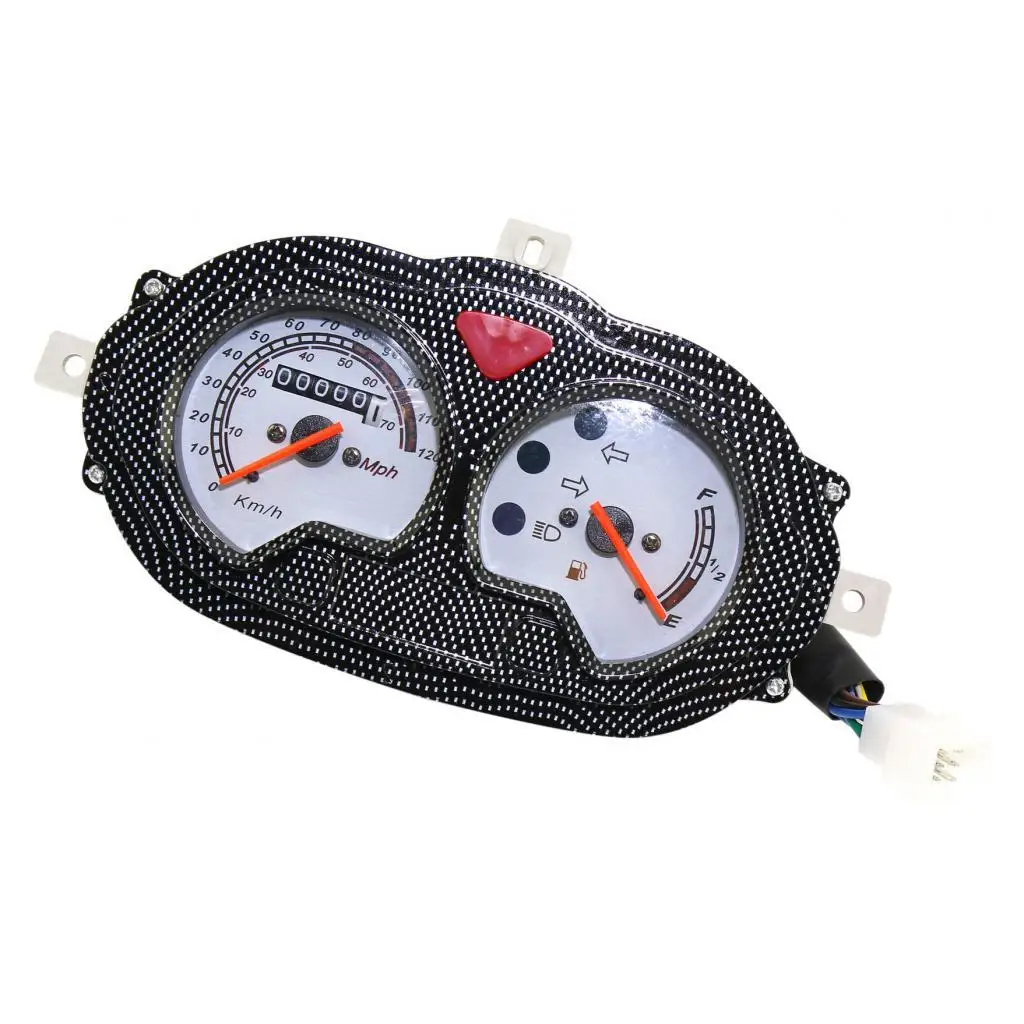 Motorcycle Scooter ATV 7 Pins Speedometer  Instrument Assembly for