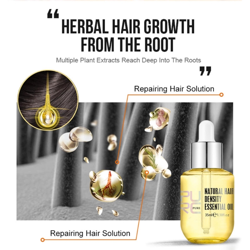 Description Picture 6 of itemHair Essential Oil Fast Hair Growth Products Hair Loss Essential Liquid Natural Plant Nourishing Scalp
